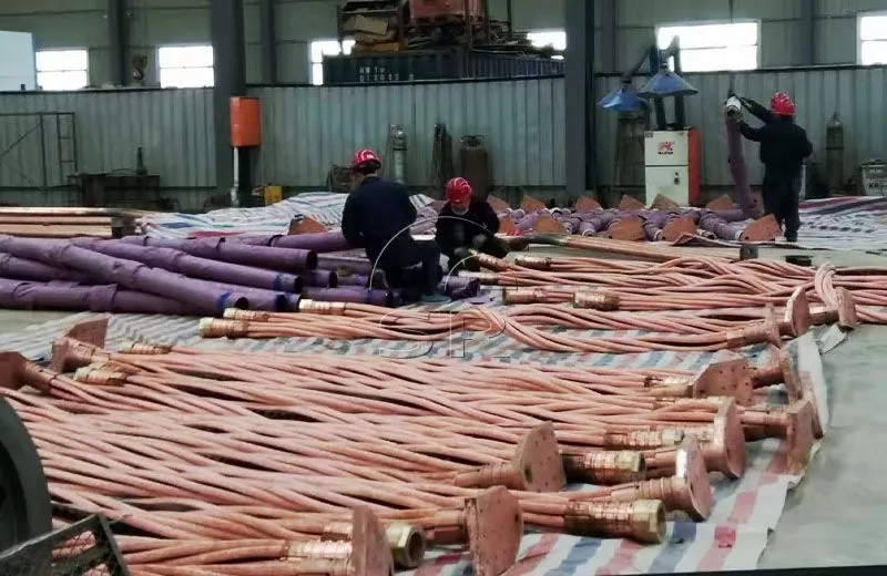 Cable refrigerado por agua para horno de arco eléctrico