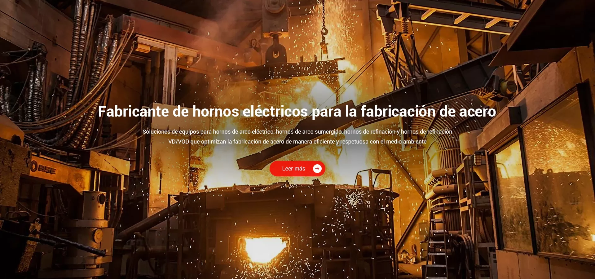 Fabricante de hornos de arco eléctrico